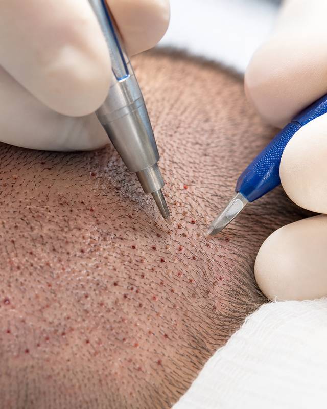 FUE procedure
